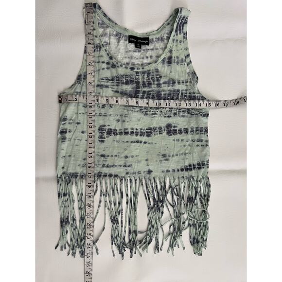 Mason + Mackenzie tie-dye bottom fringes top size Medium Boho‎ Festival - Picture 6 of 6